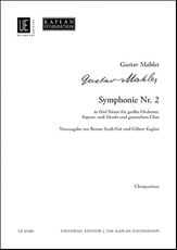 Symphony No. 2-Chorus Score SATB Choral Score cover